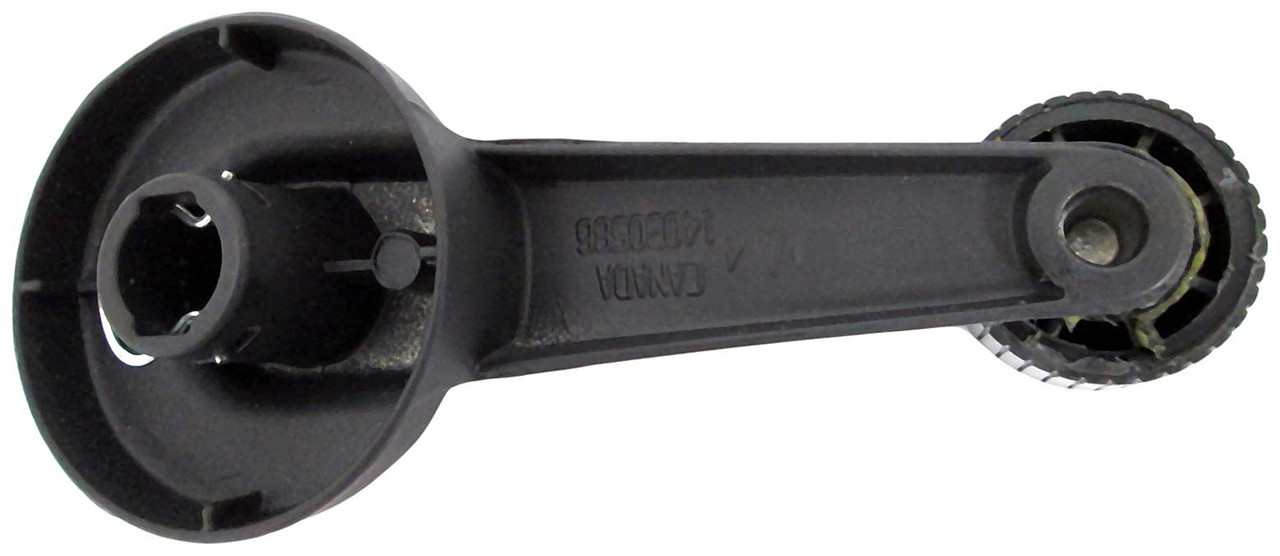 Dorman - HD Solutions Window Crank Handle Front Left Or Right Dark Gray Handle With Dark Gray Knob 775-5602 Fits Cadilla