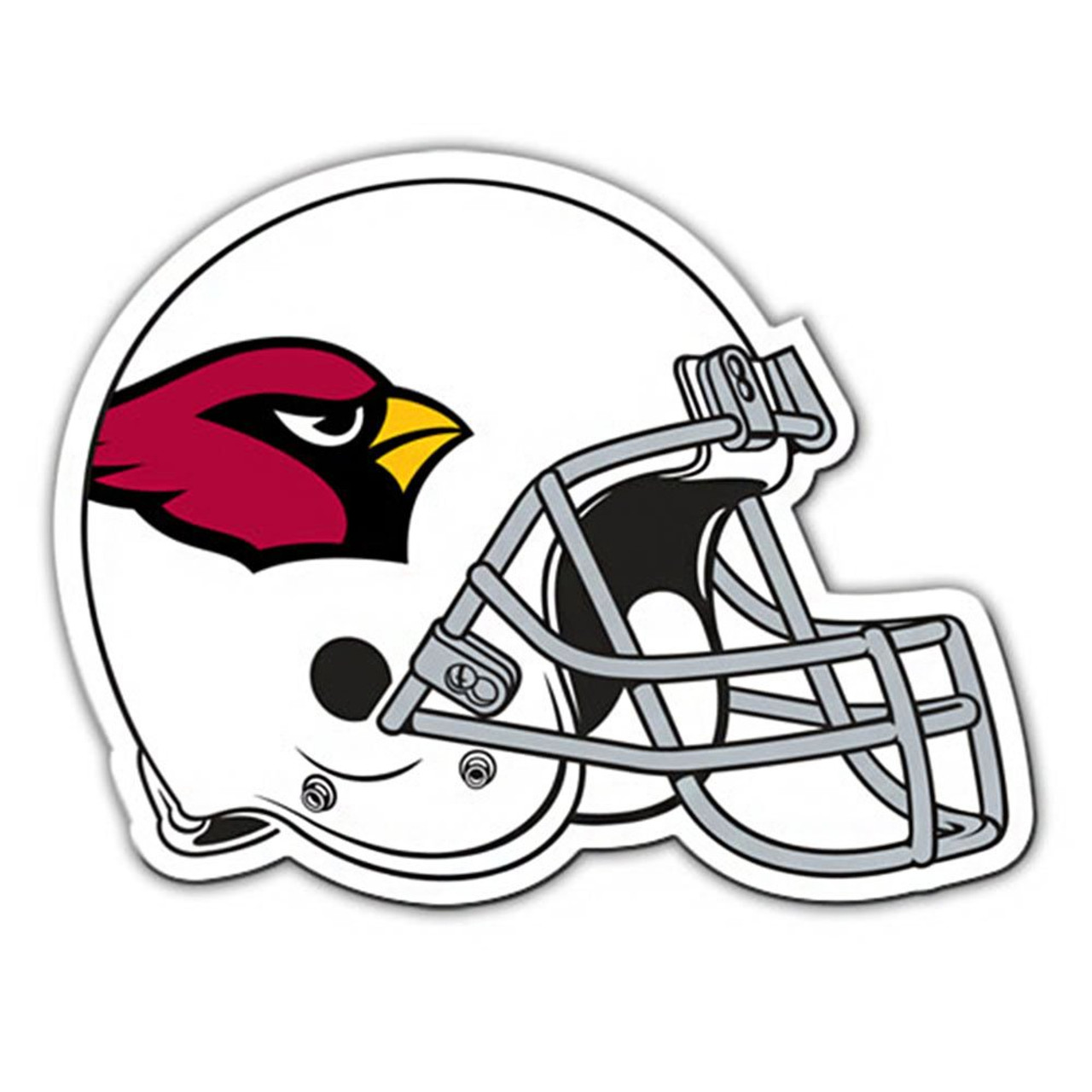 Fremont Die Official NFL Arizona Cardinals Team Indoor Or Outdoor Magnet 1 Piece