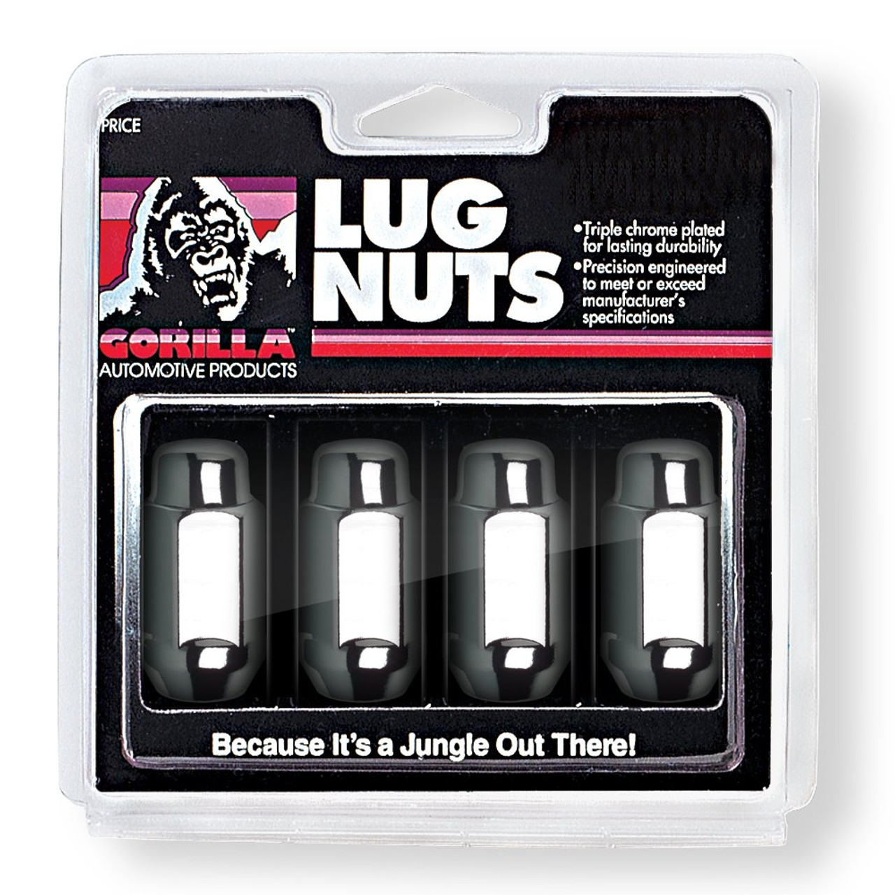 Gorilla Automotive Extra Long Acorn Bulge Lug Nuts Fits 14 mm X 1.50 91147