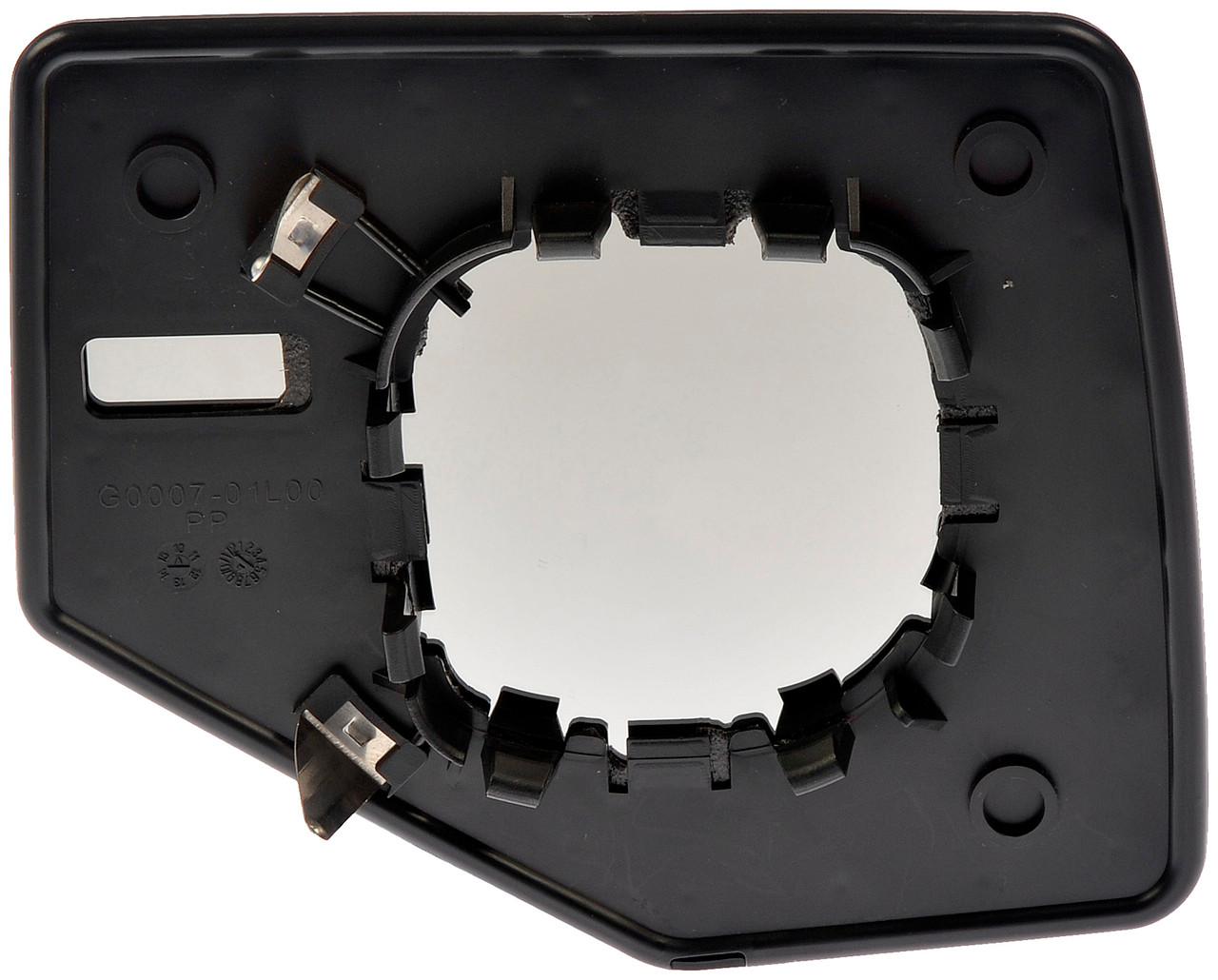 Dorman - HELP Non-Heated Plastic Backed Mirror Left 56147 Fits Ford 2011-06