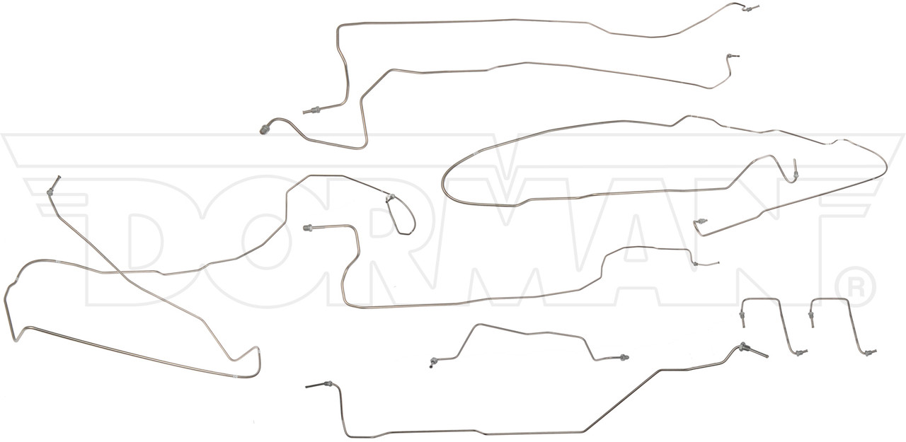 Dorman - OE Solutions Stainless Steel Brake Line Kit 919-116 Fits Chevrolet Silverado 1500 2004-03