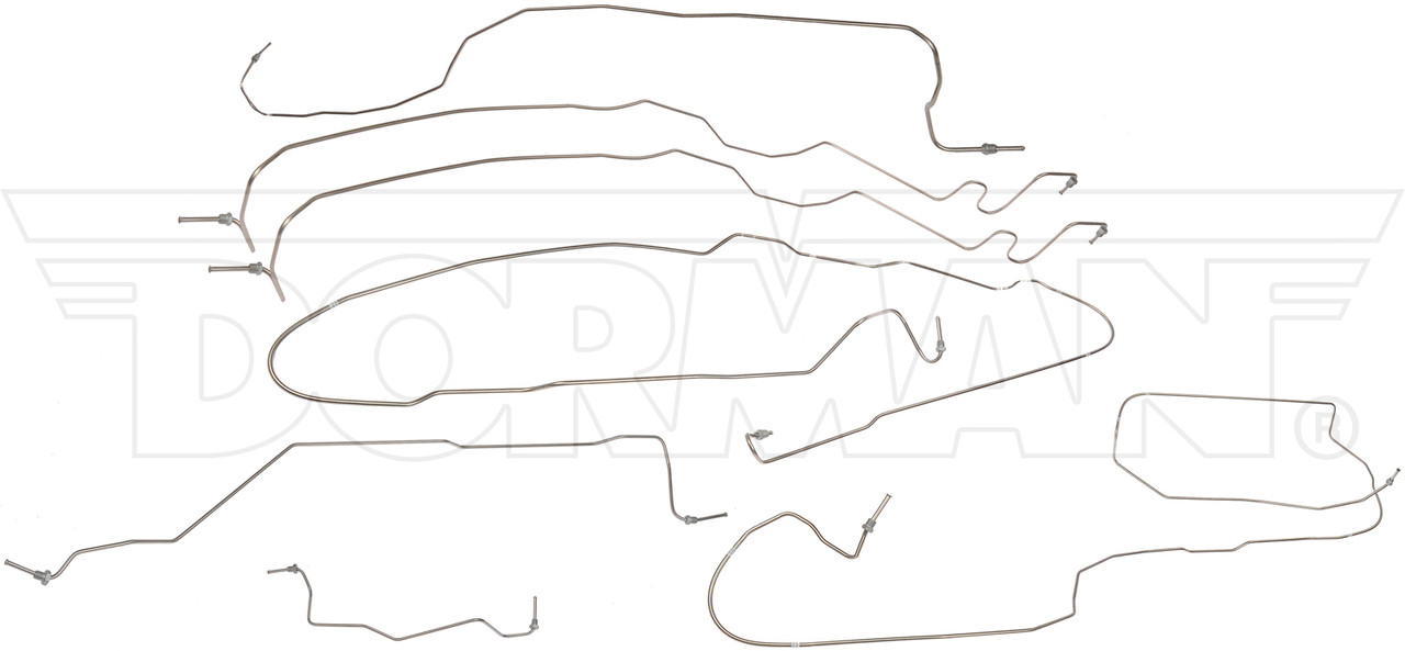 Dorman - OE Solutions Stainless Steel Brake Line Kit 919-156 Fits Chevrolet Silverado 3500 2002-01