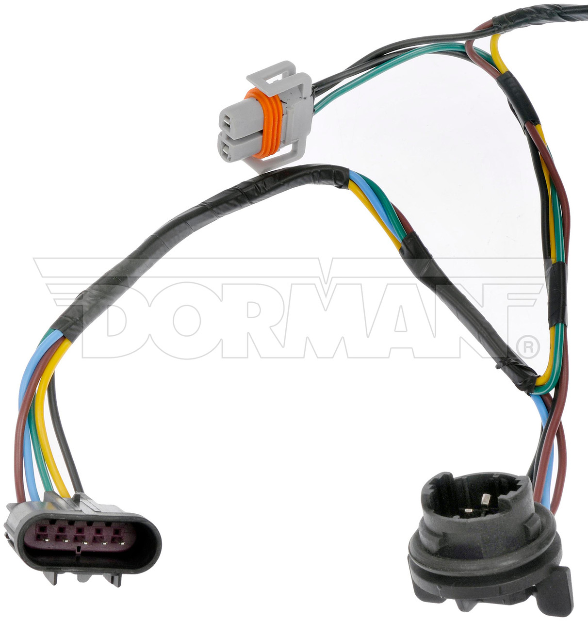 Dorman - TECHoice Headlight Socket And Connector Wire Harness Assembly 645-539 Fits Chevrolet Malibu 2012-08