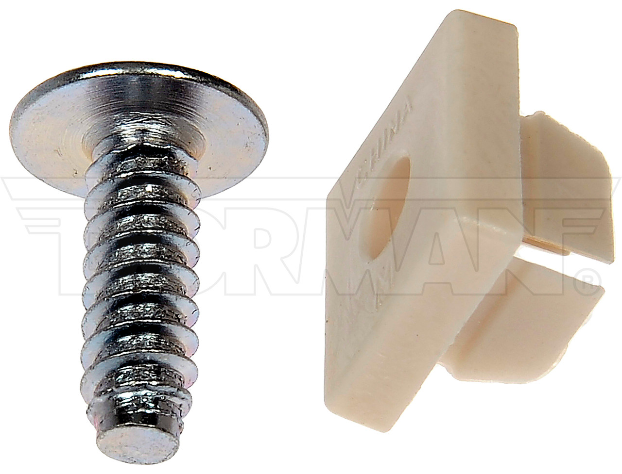Dorman - Autograde License Plate Fasteners- 1/4 In. X 3/4 In. 848-012 Fits -