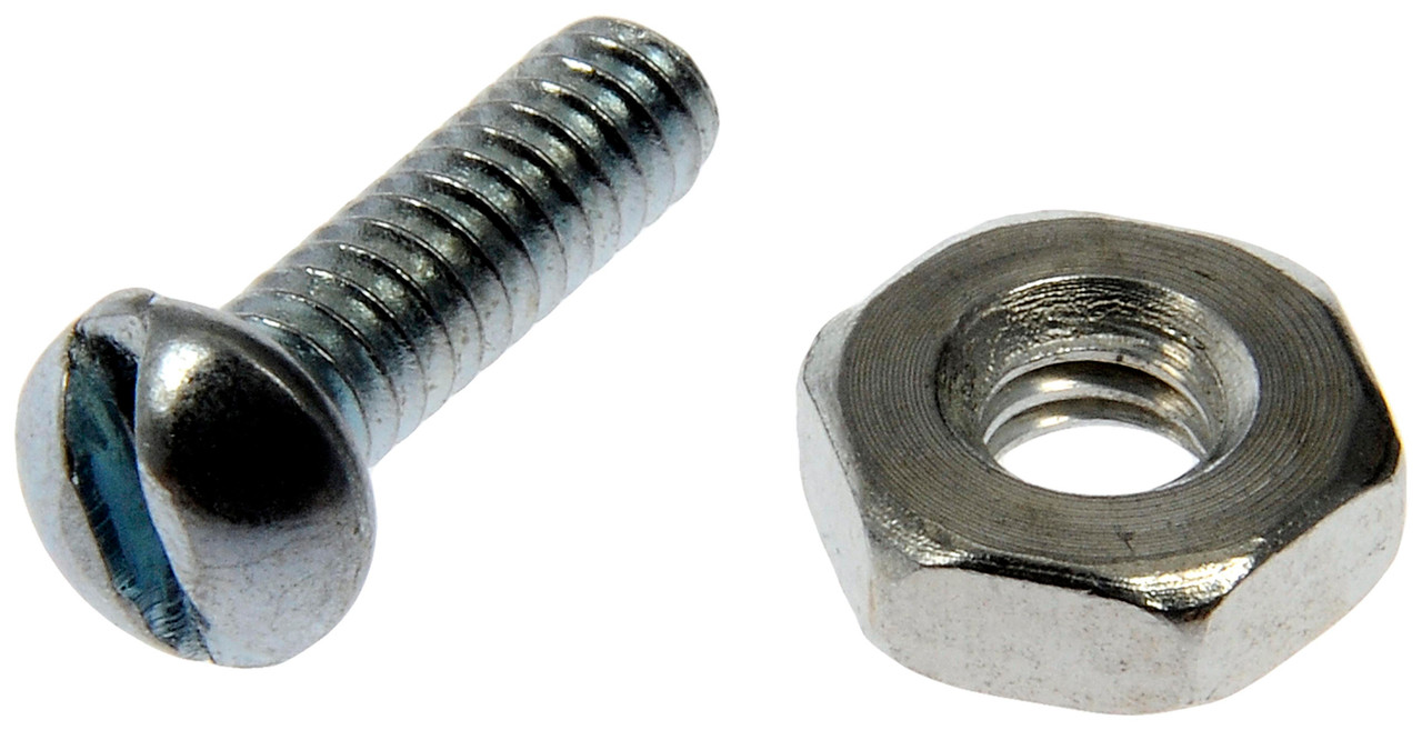 Dorman - Autograde Machine Screw-Round Head Slotted- 6-32 X 1/2 In. 784-700 Fits -