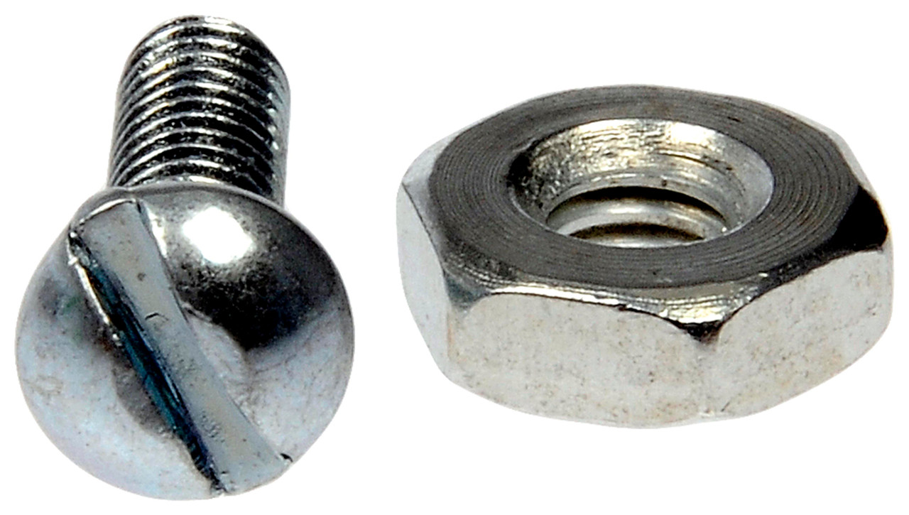 Dorman - Autograde Machine Screw-Round Head Slotted- 6-32 X 1/2 In. 784-700 Fits -