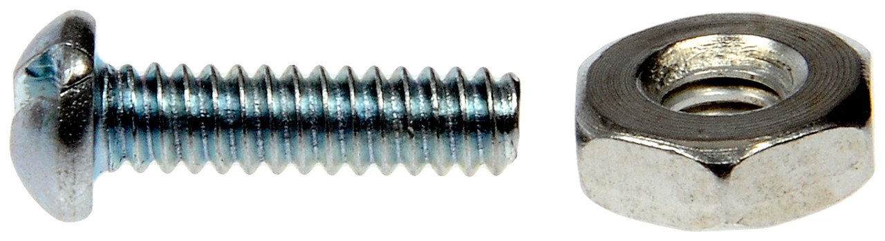 Dorman - Autograde Machine Screw-Round Head Slotted- 6-32 X 1/2 In. 784-700 Fits -