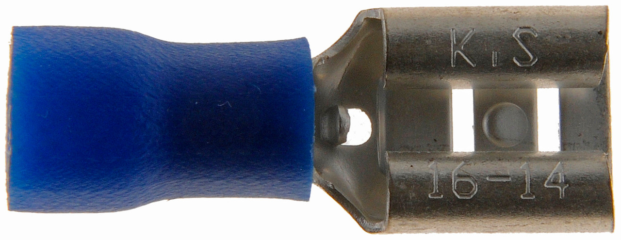Dorman - Autograde 16-14 Gauge Female Slide Disconnect Terminal, .250 In., Blue 638-256 Fits -