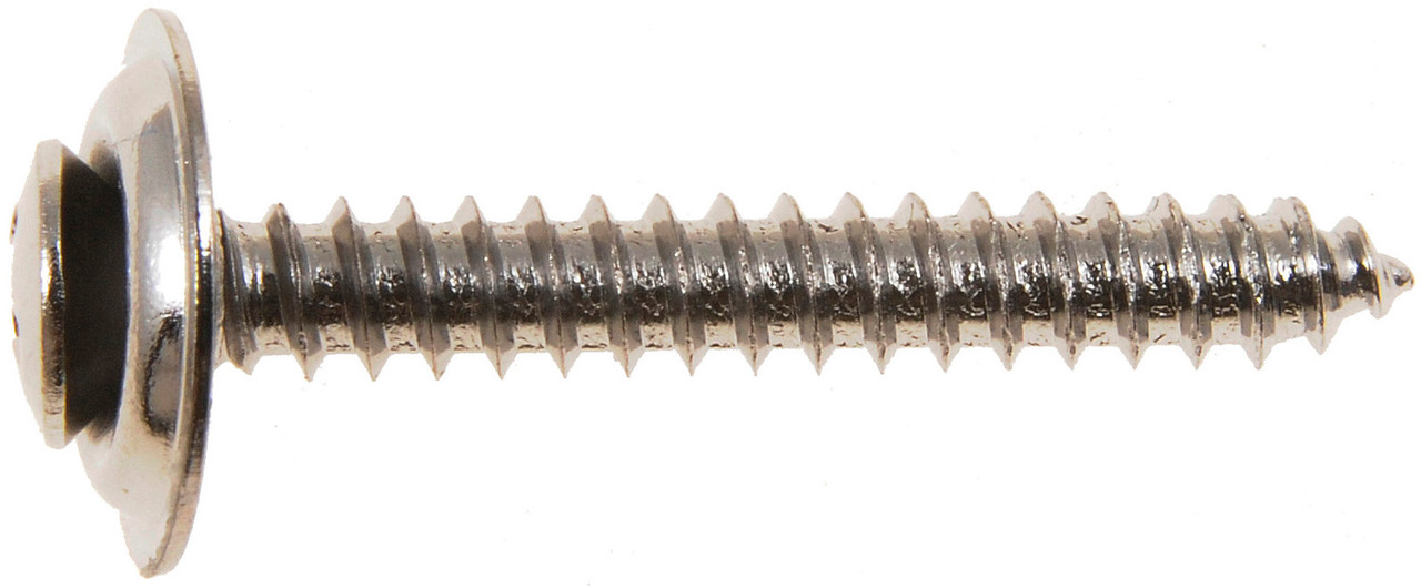 Dorman - Autograde Trim Screw - Chrome Sems Head - 8-18 X 1-1/4 In. 45583 Fits -