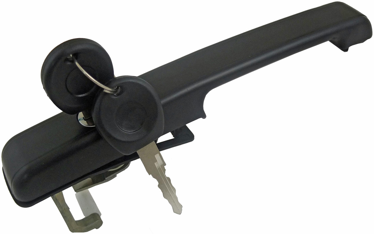 Dorman - HELP Exterior Door Handle Front Left Black Without Power Lock With Key 94499 Fits Volkswagen Passat 1993-90