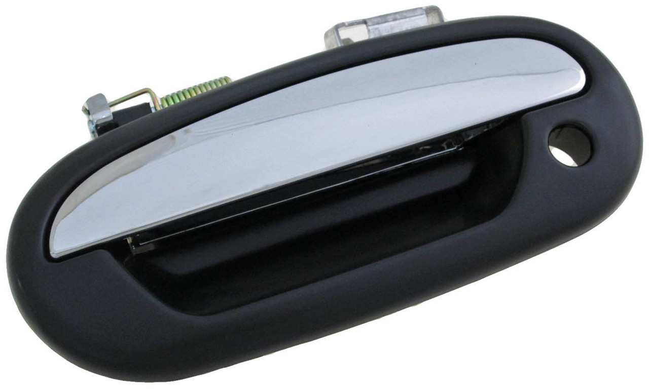 Dorman - HELP Exterior Door Handle Front Left No Keypad Hole Chrome Lever Smooth Black Housing 90670 Fits Lincoln Naviga