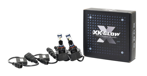 XKGLOW Single Beam 76W Cree Led Fanless Ultra Bright Headlight Set HB4 (9006)