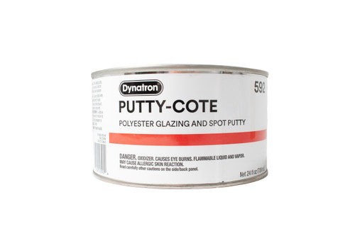 Dynatron Putty-Cote Polyester Glazing Spot Putty 1 EA Stainfree Resin Number 592
