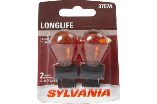 Sylvania Longlife Mini Bulb 3757A Fits 2001-2019 General Motors Cars 3757ALL.BP2 Sylvania Longlife Mini Bulb 3757A Fits 2001-2019 General Motors Cars 3757ALL.BP2