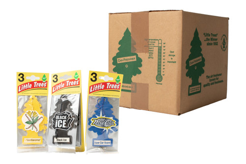 Little Trees Hanging Paper Air Fresheners 48-Pc Mixed Part Number Z3S-32000-48BF