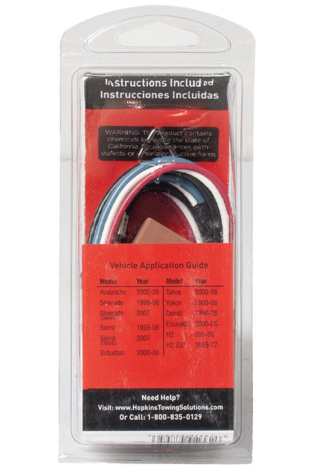 Hopkins Brake Control Connector Plug-in Simple Compatible Adapter Model ID 47795