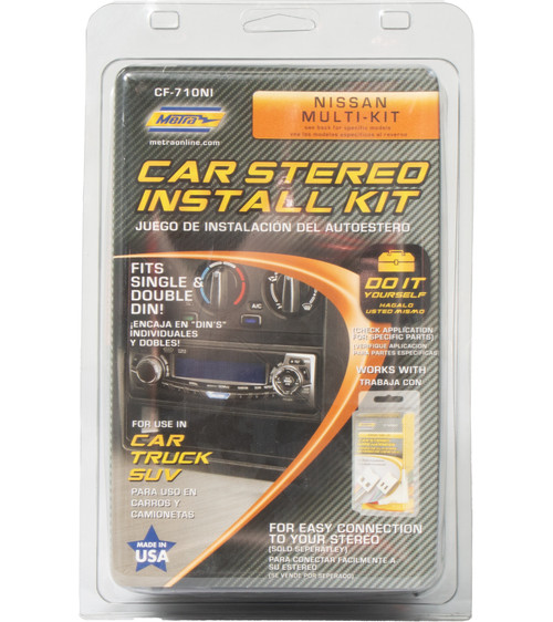 Metra Car Stereo Install Multi-Kit Fits 1996-04 Nissan Pathfinder Model CF-710NI