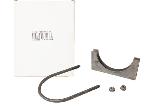 Nickson 4-1/2in Exhaust Clamp Heavy Duty 3/8in U-Bolt Stainless Steel Part ID 67