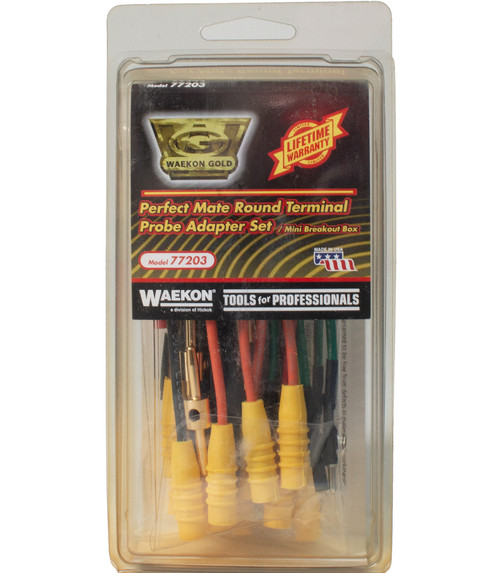 Waekon Perfect Mate Round Terminal Probe Adapter Set MiniBreakout Box Part 77203