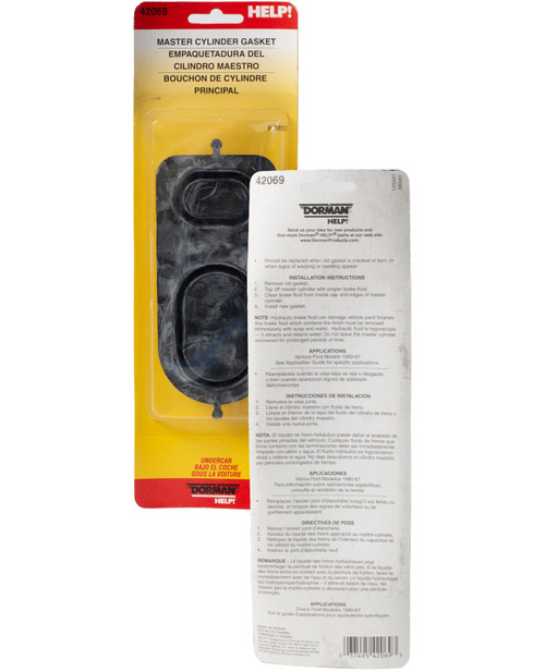 Dorman HELP! Brake Master Cylinder Gasket Fits 67-86 Ford Thunderbird Part 42069
