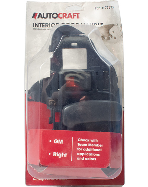 Autocraft Interior Door Handle Fits 1995-2000 Chevrolet C/K Series Pickups 77573 Autocraft Interior Door Handle Fits 1995-2000 Chevrolet C/K Series Pickups 77573