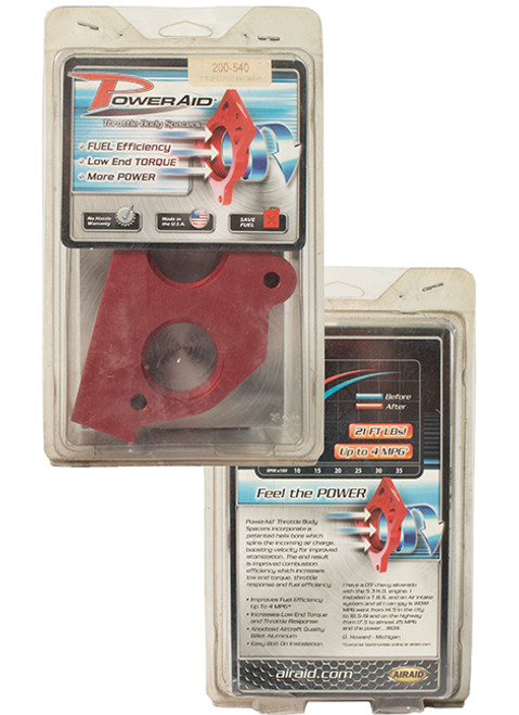 PowerAid Throttle Body Spacer Fits 1989-95 GMC C/K Series Pickups V8 5.7 200-540