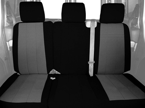 CalTrend 2nd Row 60/40 Split Bench Seat Cover 2014-2019 Toyota Tundra TY513-08GG