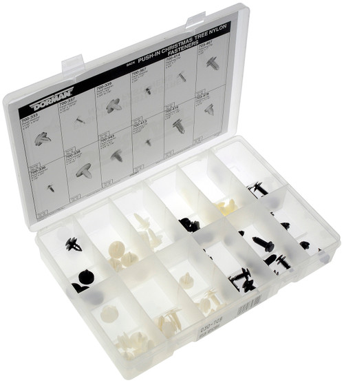 Dorman - Autograde Push-In Nylon Panel Retainer Tech Tray 030-709 Fits -