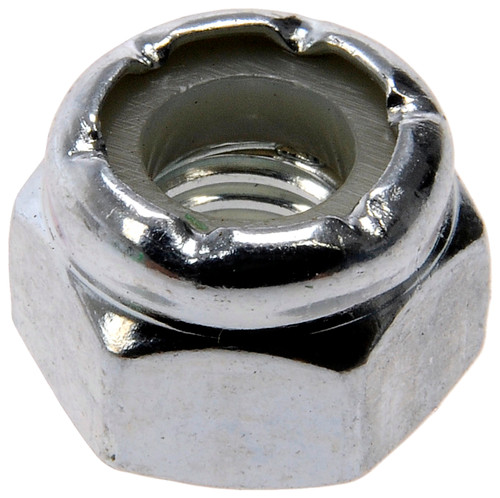 Dorman Hex Lock Nuts With Nylon Ring - Grade 2 - 1/4 In.-28 784-764D Fits -