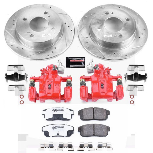 Power Stop 01-02 Infiniti G20 Z26 Street Kit w/ Calipers - Rear