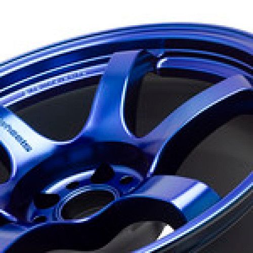 Gram Lights 57DR 18x10.5 +12 5-114.3 Spatta Blue