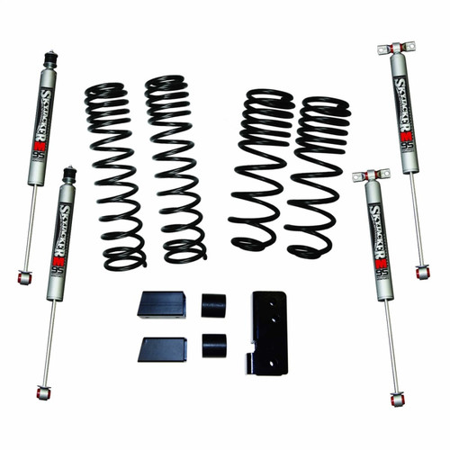 Skyjacker Long Travel 2in-2.5in Lift Kit w/M95 Monotube Shocks 07-18 Jeep Wrangler JK 2 Door 4WD