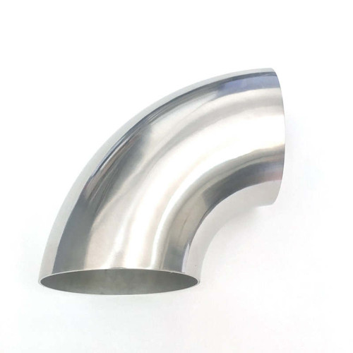 Ticon 3.5in. Titanium 90 Degree Elbow 1D 1.2mm/.049in. No Leg