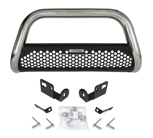 Go Rhino 04-05 Ford F-150 Heritage RHINO! Charger 2 RC2 Complete Kit w/Front Guard + Brkts 55286PS