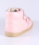 Back view of the Timber showing the dusk‑pearl leather upper, padded collar and double straps.