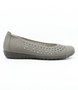 Side view of the HESIMA 50 showing the pietra nubuck perforated upper, rounded toe and low-profile sole.