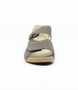 Front view of the HELIETT 25 showing the pietra nubuck upper, rounded toe and low-profile sole.