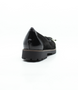 Back view of the ELISA 17 showing the black leather upper, rounded toe and low-profile sole.