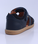 Roam showing the navy closed‑toe upper, side openings and ankle strap.