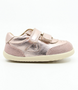 Champ showing the rose‑gold leather upper, white sole and double straps.