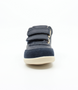 Champ High showing the navy leather upper, padded collar and multi straps.