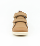 Hi Court showing the caramel leather upper, padded collar and multiple straps.