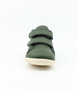 Hi Court showing the forest‑green leather upper, padded collar and multiple straps.