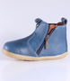 Jodhpur showing the midnight leather upper, elastic gusset and inside zip.