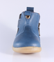 Jodhpur showing the midnight leather upper, elastic gusset and inside zip.