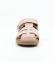 Roam showing the cameo‑rose leather upper, cut‑outs and ankle strap.