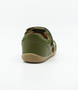 Roam showing the khaki closed‑toe upper, side cut‑outs and ankle strap.