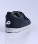 Grass Court showing the navy leather upper, speckled sole and double straps.