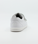Grass Court showing the white leather upper, white sole and double straps.