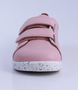 Grass Court showing the seashell‑pink leather upper, speckled sole and double straps.